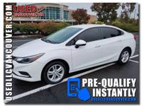 2018 Chevrolet Cruze LT Sedan 4D Chevy FINANCING | CARFAX (( HUGE SELECTION | EASY FINANCING | BEST DEALS ))