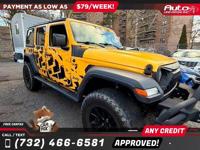 2019 Jeep Wrangler Unlimited Sport S 4x4 4 x 4 4-x-4 All advertised prices are DOWN PAYMENTS - Image 4