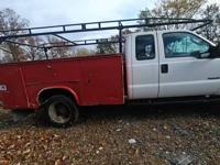 2007 FORD F450 SUPER CAB 4X4 TURBO DIESEL SERVICE UTILITY BED Philadelphia - Image 3