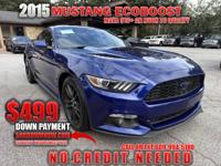 2015 FORD MUSTANG ECO BOOST & MAKE + AN HOUR! DRIVE IN 1 HOUR! FREE CREDIT REPAIR - Image 2