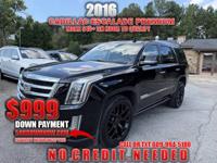 2016 CADILLAC ESCALADE DOWN! INCOME RATIO APPROVALS, NOT CREDIT! FREE CREDIT REPAIR