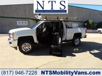 CHEVROLET SILVERADO 2500HD LTZ ATC WHEELCHAIR HANDICAP LIFT TRUCK VAN Irving, TX
