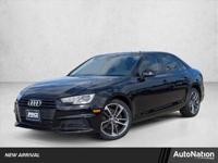 2019 Audi A4 Premium AUTONATION - Call (281) 672-8821 to confirm availability