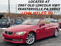 2011 BMW 328I VERT LOW MILES SHARP CLEAN CARFAX RUNS GREAT WARRANTY FEASTERVILLE - Image 2