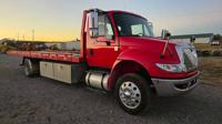 2012 International 4400 Jerr-Dan Flatbed Rollback Wrecker Tow Truck Au S Manning Rd El Reno, Ok / N.E.Corner of I-40 & Manning - Image 5