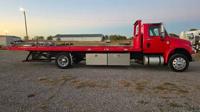 2012 International 4400 Jerr-Dan Flatbed Rollback Wrecker Tow Truck Au S Manning Rd El Reno, Ok / N.E.Corner of I-40 & Manning - Image 6