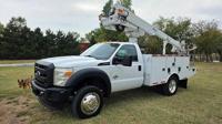 2014 Ford F-550 40ft Cable Placer Bucket Truck Altec AT235P 6.7L Diese S Manning Rd El Reno, Ok / N.E.Corner of I-40 & Manning - Image 3