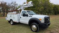 2014 Ford F-550 40ft Cable Placer Bucket Truck Altec AT235P 6.7L Diese S Manning Rd El Reno, Ok / N.E.Corner of I-40 & Manning - Image 5