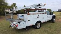 2014 Ford F-550 40ft Cable Placer Bucket Truck Altec AT235P 6.7L Diese S Manning Rd El Reno, Ok / N.E.Corner of I-40 & Manning - Image 7