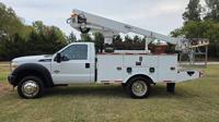 2014 Ford F-550 40ft Cable Placer Bucket Truck Altec AT235P 6.7L Diese S Manning Rd El Reno, Ok / N.E.Corner of I-40 & Manning - Image 10