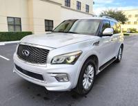 2017 INFINITI QX80 THIRD ROW 80K MILES SUV ( DOWN WE FINANCE ALL) Free shipping from our Florida dealership - Image 4