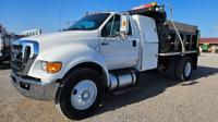 2013 Ford F-750 Single axle Dump Truck 33k GVW 7spd Manual Cummins S Manning Rd El Reno, Ok / N.E.Corner of I-40 & Manning - Image 3