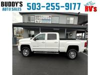 2016 GMC Sierra 2500HD CREW CAB 4WD 6.6 LITER DIESEL ONLY 85,455 MILES Buddys R Vs
