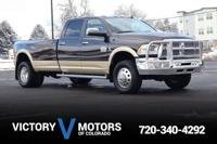 2016 Ram 3500 Diesel 4x4 4WD Dodge Longhorn Truck Victory Motors of Colorado - Image 2