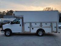 2023 Chevrolet Express 3500 SRW KUV Utility Service Box Plumber Truck Peachland - Image 3
