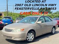 2003 TOYOTA CAMRY RUNS STRONG CASH ONLY DO NOT MISS OUT FEASTERVILLE - Image 2