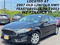2020 FORD FUSION GAS SAVER RUNS GREAT WE FINANCE WARRANTY FEASTERVILLE