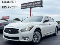 2015 INFINITI Q70 Q70L LOADED WE FINANCE ALL WHEEL DRIVE FEASTERVILLE
