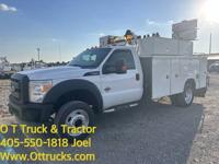 2013 Ford F-550 3200LB Crane Mechanics Utility Service Diesel Truck 4 S Manning Rd El Reno, Ok / N.E.Corner of I-40 & Manning - Image 2