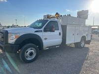 2013 Ford F-550 3200LB Crane Mechanics Utility Service Diesel Truck 4 S Manning Rd El Reno, Ok / N.E.Corner of I-40 & Manning - Image 4