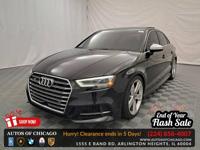 2019 Audi S3 AWD All Wheel Drive Premium Plus 2.0 TFSI quattro Sedan Autos of Chicago