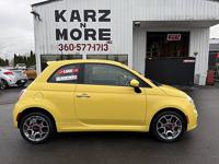 2013 Fiat 500 2dr HB Sport Pkg 4 Cyl 5 Spd 29K PW PDL Air R/V Tow Ready olympia / thurston - Image 4