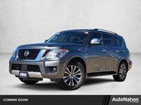2018 Nissan Armada SL SUV AUTONATION-Available Monday December 22nd-Call to confirm