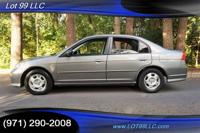 2005 Honda Civic Electric Hybrid Sedan 1.3L 5 Speed Manual 45 MPG Seda Lot 99 LLC B