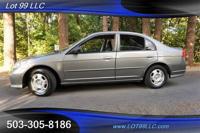 2005 Honda Civic Electric Hybrid Sedan 1.3L 5 Speed Manual 45 MPG Seda Lot 99 LLC B - Image 6