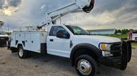 2017 Ford F-550 4wd 45ft Insulated Bucket Truck 6.8L Gas ETI ETC40IH F S Manning Rd El Reno, Ok / N.E.Corner of I-40 & Manning - Image 5