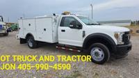 2019 Ford F-550 4wd 11ft Mechancs Lube Service Utility Bed Truck 6.8L S Manning Rd El Reno, Ok / N.E.Corner of I-40 & Manning