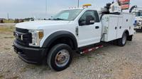 2019 Ford F-550 4wd 11ft Mechancs Lube Service Utility Bed Truck 6.8L S Manning Rd El Reno, Ok / N.E.Corner of I-40 & Manning - Image 3