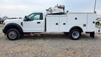 2019 Ford F-550 4wd 11ft Mechancs Lube Service Utility Bed Truck 6.8L S Manning Rd El Reno, Ok / N.E.Corner of I-40 & Manning - Image 10