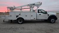 2017 Ford F-550 Altec AT235P Cable Placer Bucket Truck 6.7L Diesel F55 S Manning Rd El Reno, Ok / N.E.Corner of I-40 & Manning - Image 6