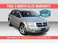 2007 Dodge Caliber R/T 42k Miles Auto Clean Title Silver *WARRANTY* Escondido, San Diego County - Image 2