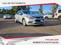 2016 Chevrolet Cruze Chevy LT Auto 4dr Sedan w/1SD Sedan Roberto's Auto Sales - Image 2