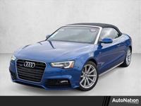 2017 Audi A5 Cabriolet Sport AWD All Wheel Drive AUTONATION-Available Christmas EVE -Call to confirm