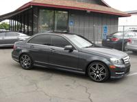2013 Mercedes C250 nav rear cam all records AMG upgrades low miles A++ Escondido