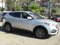 2017 Hyundai Santa Fe AWD rear cam low miles alarm 4cyl mpg++ records Escondido - Image 2
