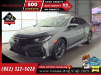 2020 Honda Civic Hatchback EX CVT The price in this ad is the downpayment