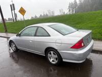 2004 Honda Civic LX 2DR Coupe 5 Speed Manual AC/PWR/Runs Great Salem - Image 4