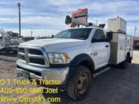 2018 Dodge 5500 4x4 Diesel 6541 Enpak Service Mechanic Crane Truck 654 S Manning Rd El Reno, Ok / N.E.Corner of I-40 & Manning