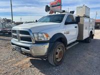 2018 Dodge 5500 4x4 Diesel 6541 Enpak Service Mechanic Crane Truck 654 S Manning Rd El Reno, Ok / N.E.Corner of I-40 & Manning - Image 3