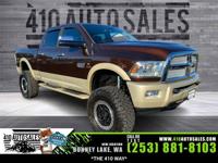 Lifted 2014 Dodge Ram 2500 Laramie Longhorn Short Bed Bonney Lake, WA - Image 2