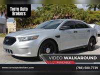 2017 Ford Taurus Police Interceptor FPIS PPV WHELEN SYSTEM