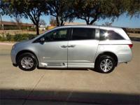 HONDA ODYSSEY EX-L WHEELCHAIR HANDICAPPED MOBILITY POWER RAMP VAN Irving, TX - Image 7