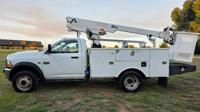 2011 Dodge 4500 35ft Cable Telcom Fiber Bucket Truck 6.7L Diesel Altec S Manning Rd El Reno, Ok / N.E.Corner of I-40 & Manning - Image 10