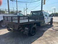 2013 Ford F550 Crew cab DRW 11 ft by 7.5 ft flat bed goose 6.7 diesel pasadena - Image 4