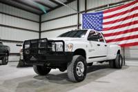 G56 6-SPEED 2006 DODGE RAM 3500 SLT 4X4 LEVELED GOOSENECK NEW 35'S!! WWW.GETADIESEL.COM - Image 4