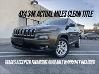 Clean 1 Owner 2014 Jeep Cherokee 4x4 34K Actual Miles Clean Title Star Yelp Rating - Financing Available - Image 2